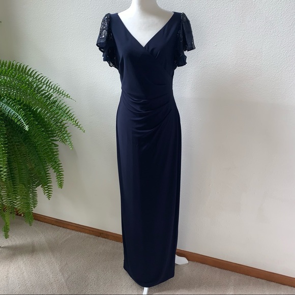 Lauren Ralph Lauren Dresses & Skirts - Lauren Ralph Lauren flutter sleeve gown